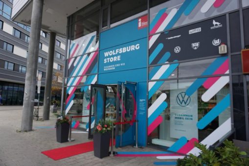 Wolfsburg Store und Tourist-Information öffnen