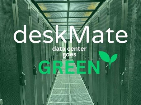 deskMate goes GREEN