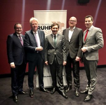Starker Auftritt auf der MIPIM: Fünf Oberbürgermeister werben gemeinsam für die Metropole Ruhr