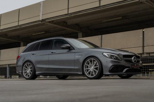 Barracuda Racing Wheels Europe: Power-Kombi AMG C 63 S auf leichten Project 2.0-Felgen