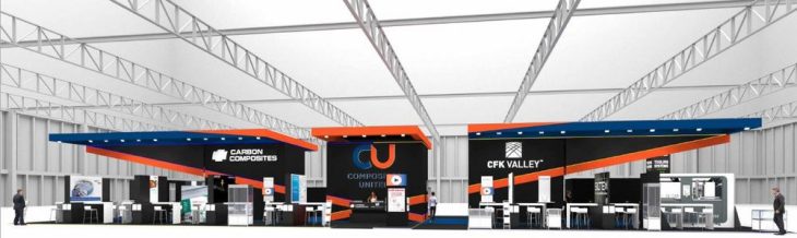 Composites United e. V. mit größtem Gemeinschaftsstand auf der JEC World 2022 in Paris