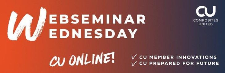 CU Online – Der Composites United e.V. startet erfolgreich mit Live-Webseminaren durch