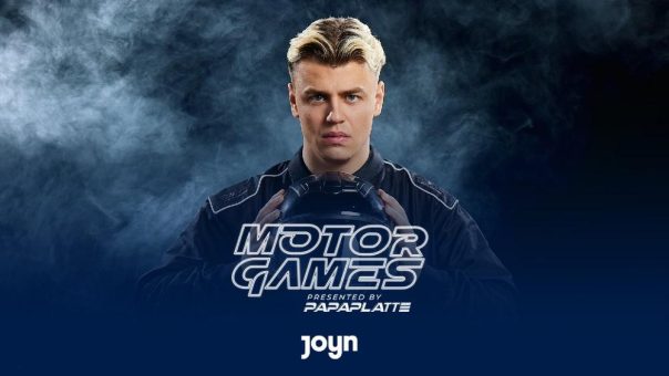 Joyn zeigt das Indoor-Motorsport-Spektakel des Jahres: Die „Motor Games – presented by Papaplatte” steigen am Sonntag, 4. Februar 2024, in der Rudolf Weber-ARENA Oberhausen