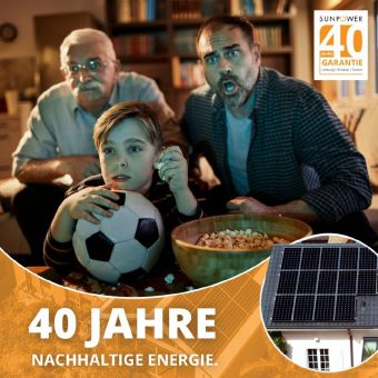 40 Jahre Garantie für Photovoltaikmodule