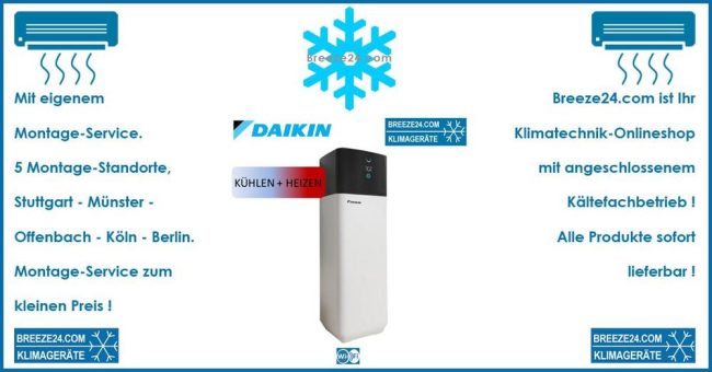 DAIKIN ETSX16P50D Hydrobox 500l Heizen und Kühlen