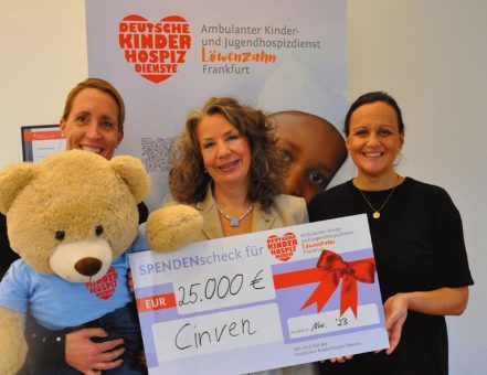 Cinven Foundation spendet 25.000 Euro an Löwenzahn Frankfurt