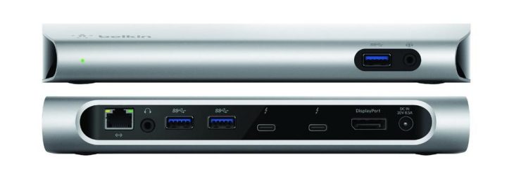 Belkin Thunderbolt 3 Express Dock HD verfügbar