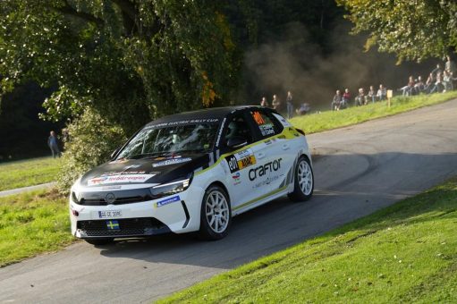 Bereit für die vierte ADAC Opel Electric Rally Cup-Saison: Der Opel Corsa Rally Electric elektrisiert Europa