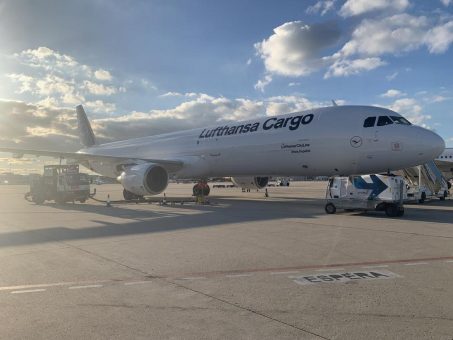 Lufthansa Cargo begrüßt vierten A321 Frachter in der Flotte und baut Streckennetz weiter aus