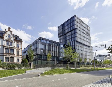 Neues Volksbank-Areal in Freiburg steht für nachhaltige Architektur