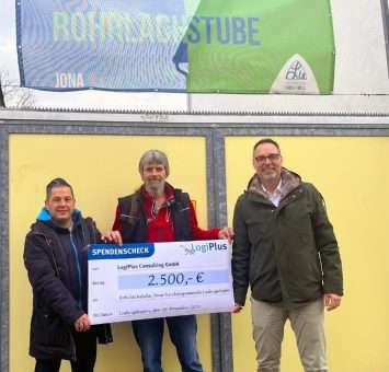 LogiPlus Consulting spendet an die Rohrlachstube Ludwigshafen zur Unterstützung Obdachloser