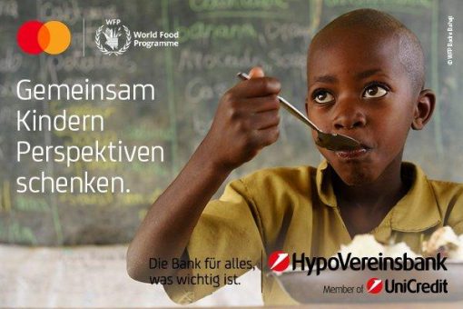 Mastercard und HypoVereinsbank: Gemeinsam erfolgreich für eine Welt ohne Hunger