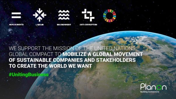 Planon tritt dem Global Compact der Vereinten Nationen bei, um zu einer verantwortungsvollen und nachhaltigen Zukunft beizutragen