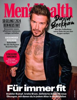 David Beckham bei Men’s Health: „Ich vermisse meine Zeit als Fußballprofi sehr – jeden einzelnen Tag“