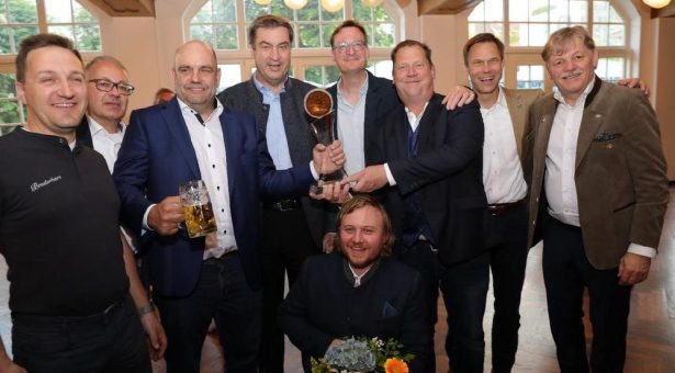 Ausgezeichnet! Bayerischer Brauerbund und DEHOGA Bayern verleihen „Goldene BierIdee“ an Nürnberger Brau Gemeinschaft