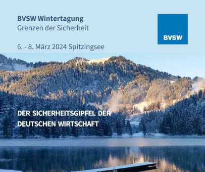 BVSW Wintertagung am Spitzingsee vom 6. bis 8. März 2024