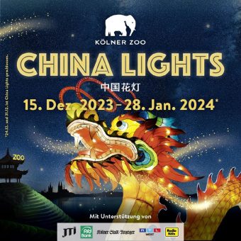Highlight der Advents- und Winterzeit: Heute starten die China Lights im Kölner Zoo