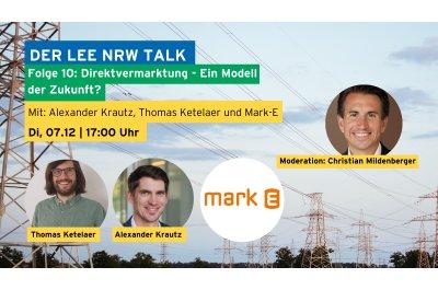 LEE NRW Talk: Direktvermarktung – Ein Modell der Zukunft?