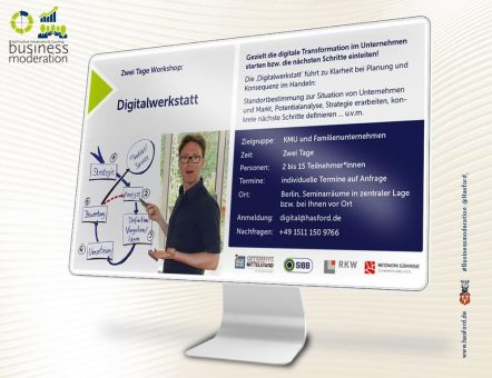 Workshop ‚Digitalwerkstatt‘ vernetzte Daten und Prozesse als Erfolgsfaktor