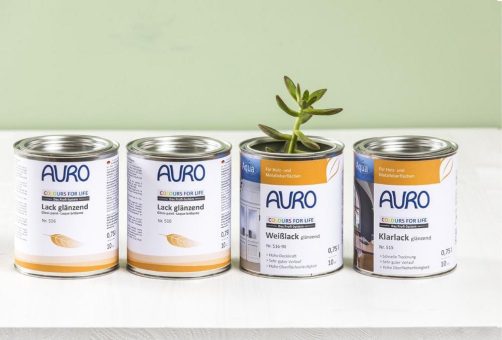 In bester Qualität: Wohngesunde Lacke von AURO mit über 1000 Farbvarianten