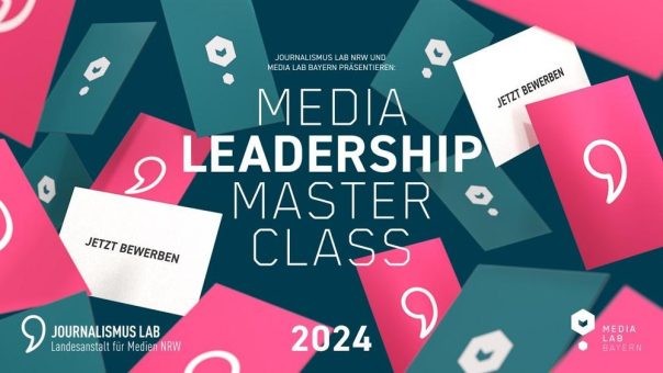Media Lab Bayern und Journalismus Lab NRW starten gemeinsam Media Leadership Masterclass
