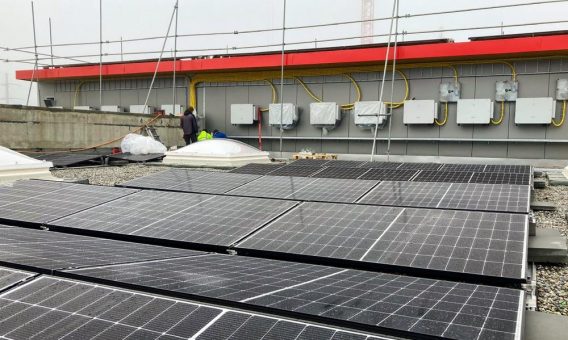 ADEV versorgt Gewerbepark mit Strom vom eigenen Dach