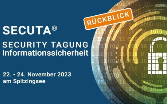 Voller Erfolg der SECUTA® – Security Tagung 2023