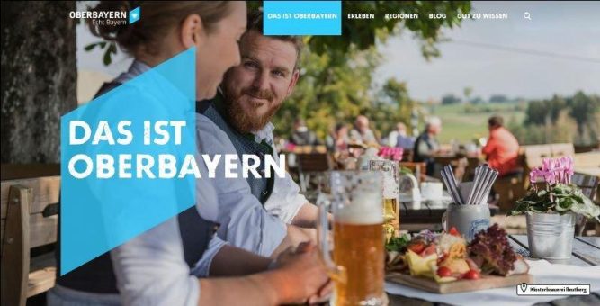 Urlaubsregion Oberbayern in frischem Look