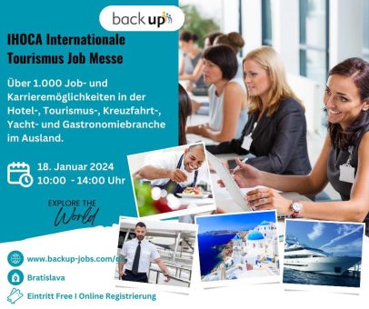 IHOCA Tourismus Job Messe – 18.01.2024 – Bratislava