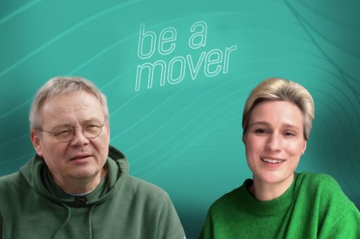 „Allein unter Männern?“ – Der neue „be a mover talk“ mit Olympiasiegerin & IOC-Kommissionsmitglied Britta Heidemann und Jörg Howe