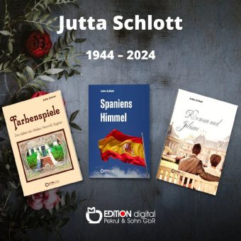 Gelegentliches Pseudonym Ruth Kolberg – EDITION digital trauert um Schriftstellerin Jutta Schlott