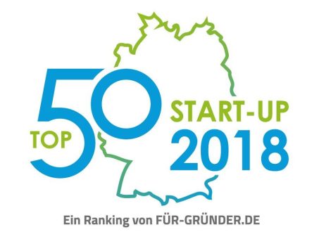 Bekanntgabe der Top 50 Start-ups des Jahres 2018