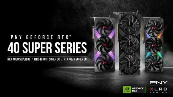PNY stellt neue GPUs der NVIDIA® GeForce RTX™ 40-SUPER-Serie vor