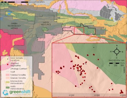 Green Shift schließt erstes Probenahmeprogramm auf dem Lithiumprojekt Armstrong in Ontario ab