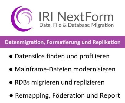 ❌ Datenmigration ❌  Datenkonvertierung und Datenformatierung von legacy und modernen Daten ❗