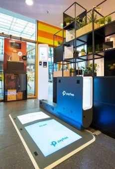 Digitale Innovation bei Aramark: Bezahlen im Vorbeigehen in der Messe Stuttgart