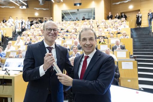 Univ.-Prof. Dr. Ralf Kiesslich als Vorstandsvorsitzender und Medizinischer Vorstand der Universitätsmedizin Mainz offiziell begrüßt