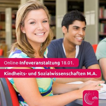 Online-Informationsveranstaltung: Kindheits- und Sozialwissenschaften M.A.