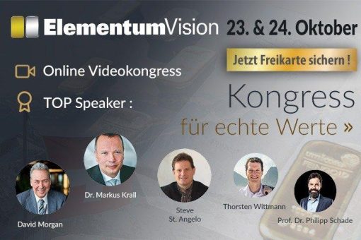 Elementum Vision Online-Kongress für ECHTE Werte