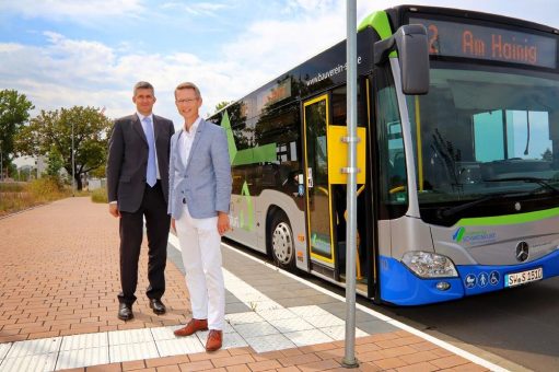 Zwei neue Haltestellen für die „Bellevue“ und weitere Neuerungen im Stadtbusverkehr ab 1. August 2022