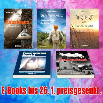 Eine Bücherrettungsaktion, Notizen mit aufgesetzter Narrenkappe und Flucht in eine Hauptfigur – Fünf E-Books von Freitag bis Freitag zum Sonderpreis