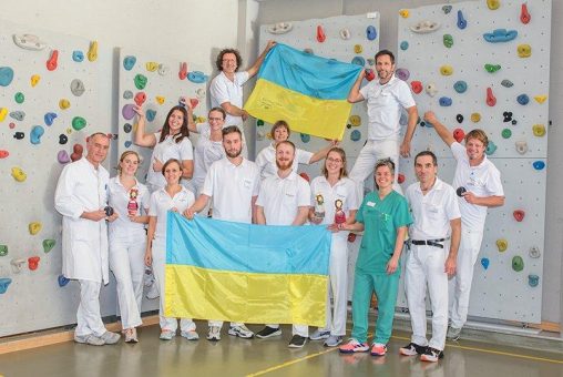 Weiterbildung von Reha-Medizinern und Therapiepersonal aus der Ukraine in der BG Unfallklinik Murnau