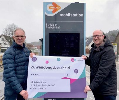 go.Rheinland fördert Bau von zwei Mobilstationen