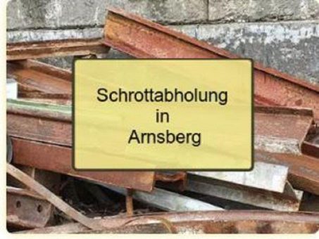 Schrottabholung und Schrottankauf aus einer Hand mit dem Schrottabholung Arnsberg