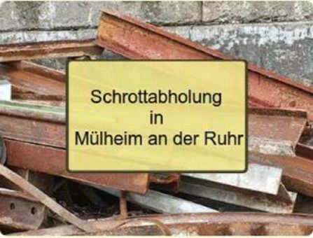 Fahrzeug des Schrottabholung in Mülheim an der Ruhr befindet sich ganz sicher immer in der Nähe