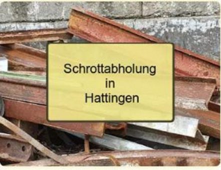 kostenlose Schrottabholung durch den Schrottabholung in Hattingen