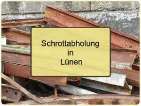 Hierbei richtet sich die Kostenlose Schrottabholung Lünen nach den Wünschen