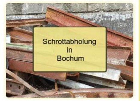 Kostenlose Schrotthändler in Bochum – Schrott ordnungsgemäß entsorgen
