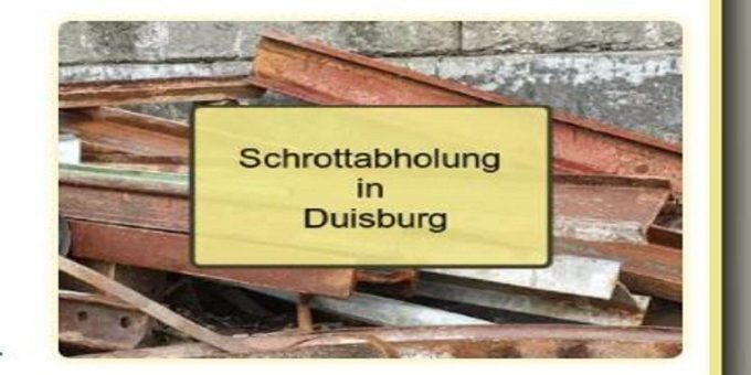 Schrotthändler Duisburg – Die Schrottabholung Duisburg nimmt Ihren Altmetallschrott mit