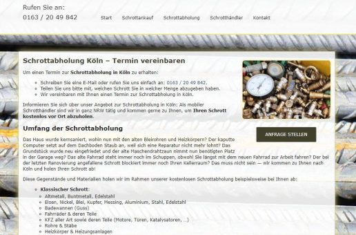 Schrottabholung Köln : Schrott Sammlung Ihr Partner für Schrottabholung, Schrott Demontage und Schrott Ankauf